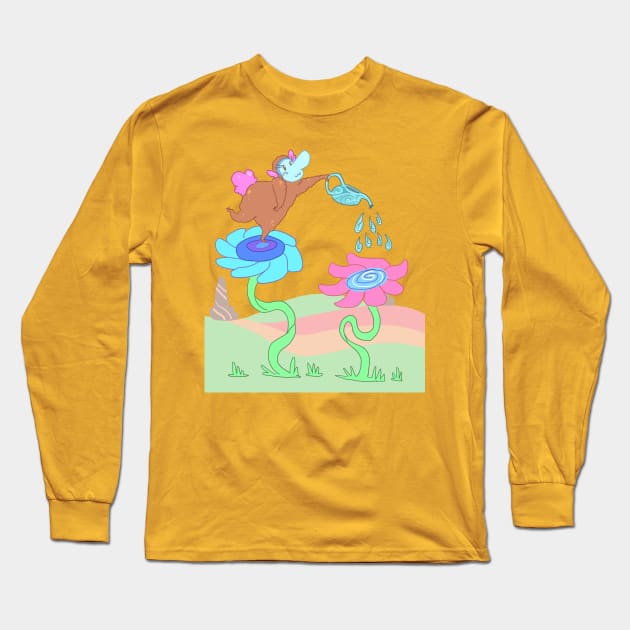 Nowhere Land Garden Long Sleeve T-Shirt by sky665